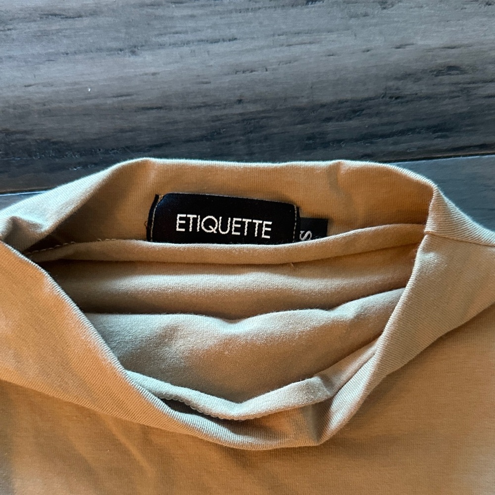 Etiquette Cream Sleeveless Mini Dress - Picture 2 of 5